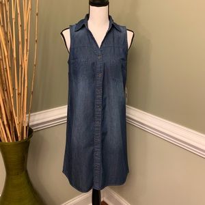 NWT New Direction Lightweight Denim Dress